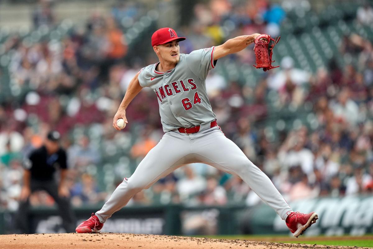Neto Homers, Rookie Kochanowicz Pitches Six Shutout Innings as Angels Beat Tigers