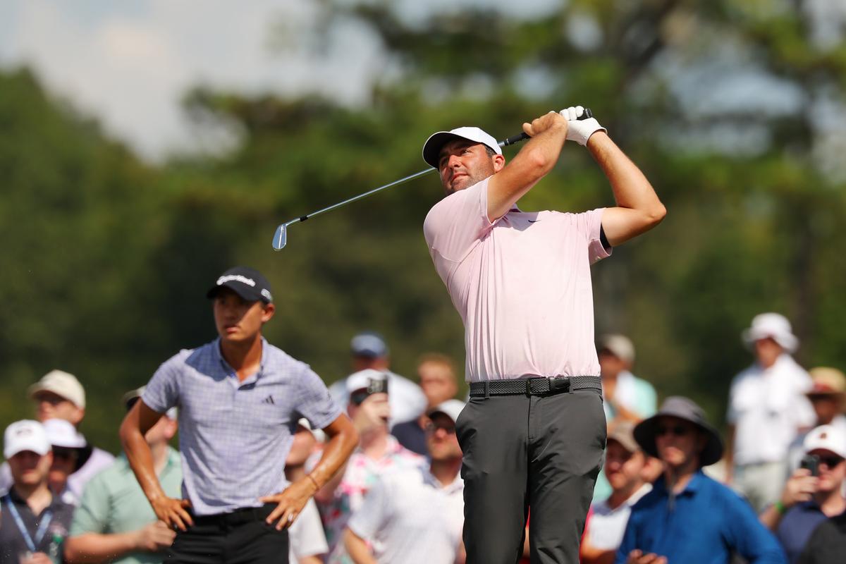 Scottie Scheffler Still on Top as Storms Hit Tour Championship