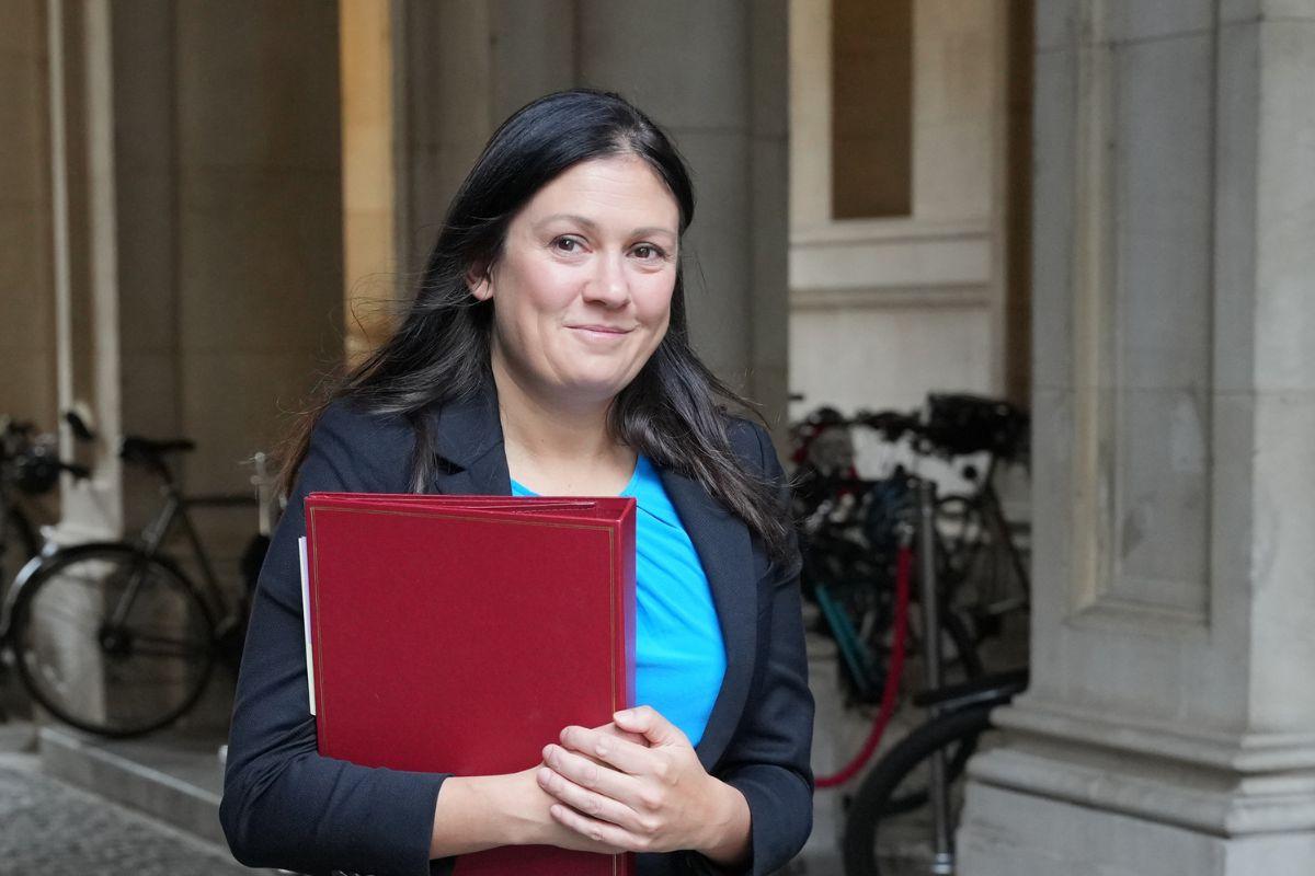 Secretary of State for Culture, Media and Sport Lisa Nandy, arrives in Downing Street for a Cabinet meeting in London, England, on July 16, 2024. (Jeff Moore/PA Wire)