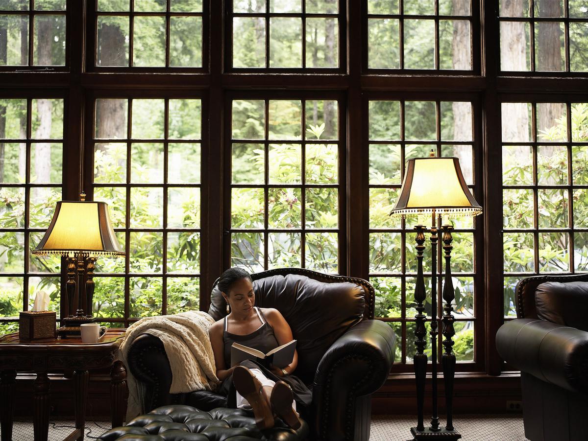 Make the most of your hotel's amenities to unwind and recharge. (Ryan McVay/Getty Images)
