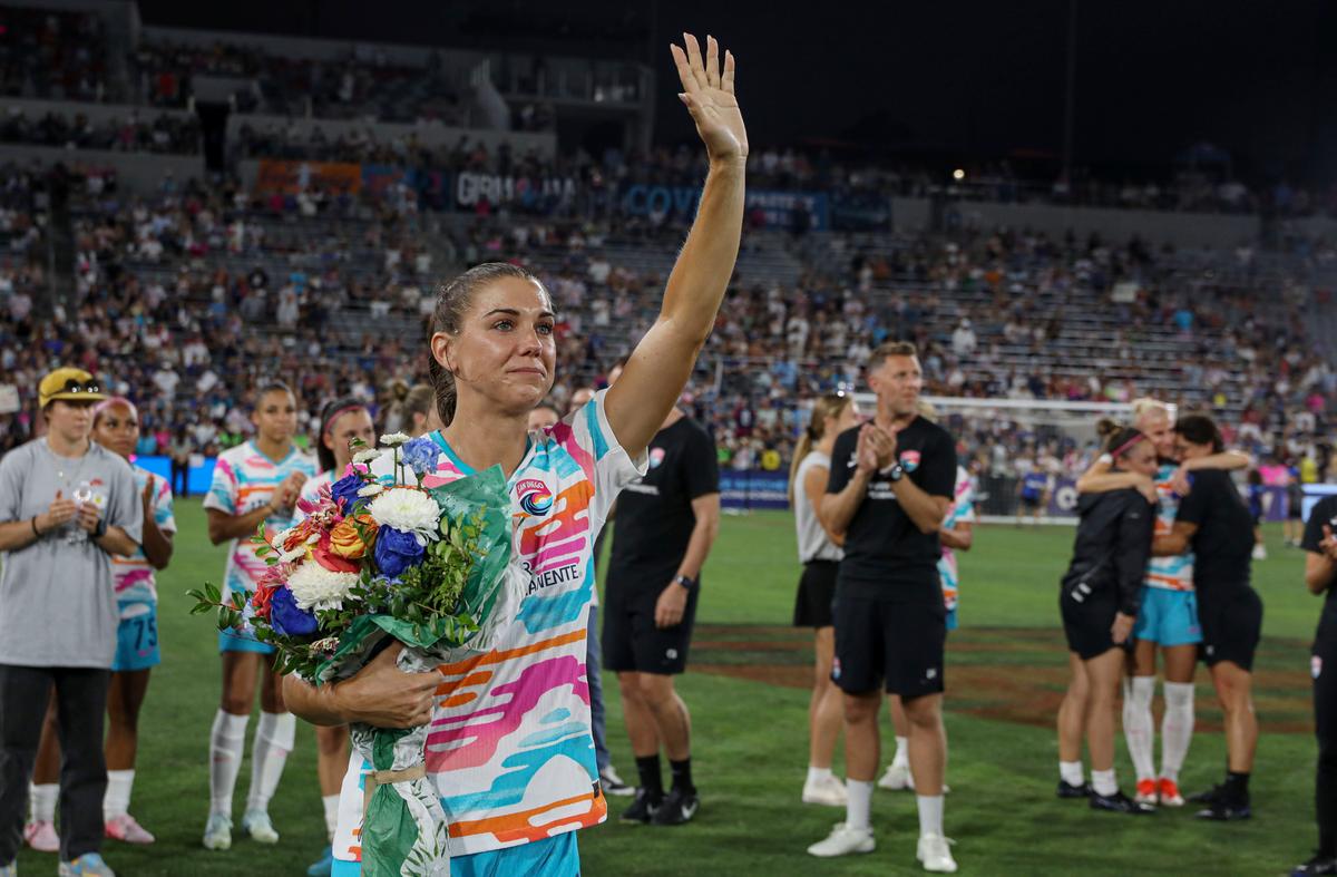 Alex Morgan Says Goodbye in San Diego to Crowd of 26,500 After Illustrious 15-year Career