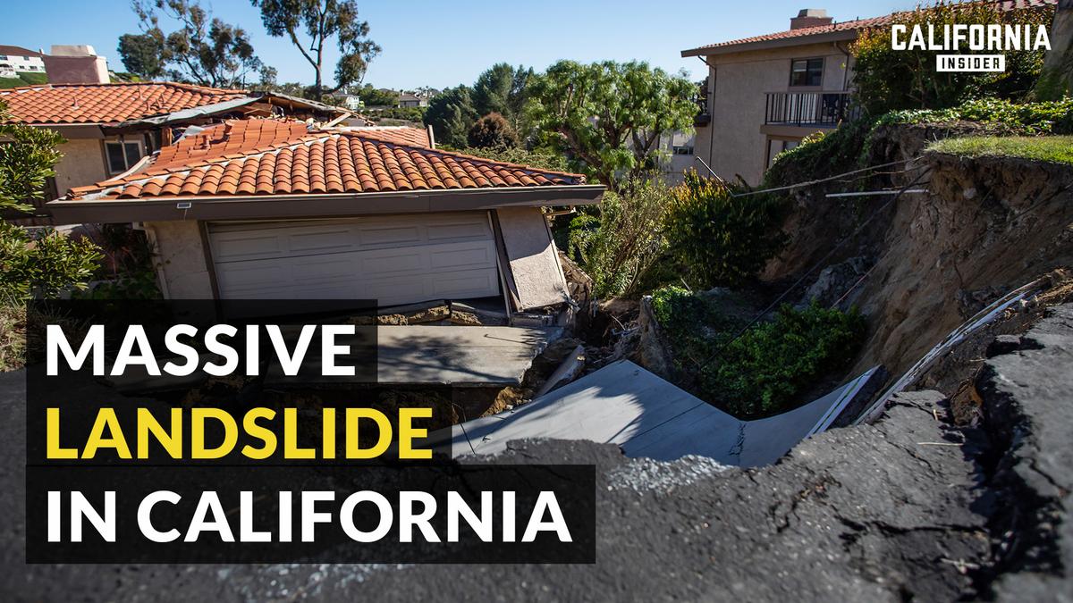 Massive Landslide in California Threatening Hundreds of Homes | Rancho Palos Verdes
