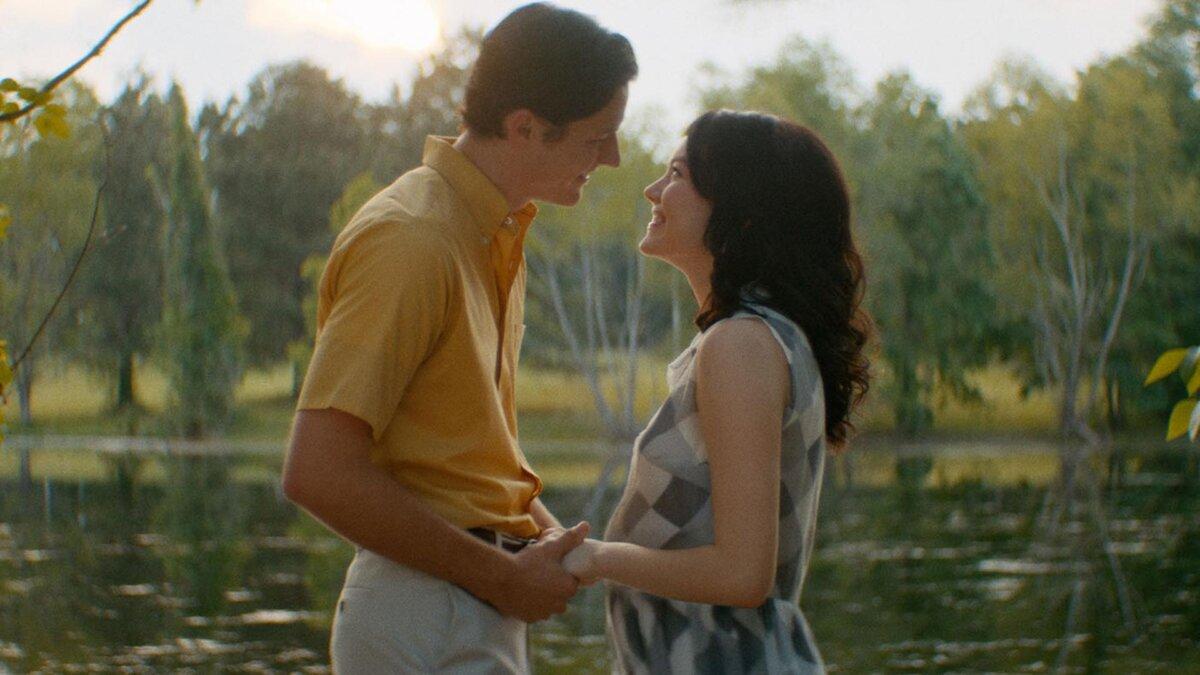 Phil Robertson (Matthew Erick White) and Kay (Brielle Robillard) are high school sweethearts, in "The Blind." (Fathom Films)