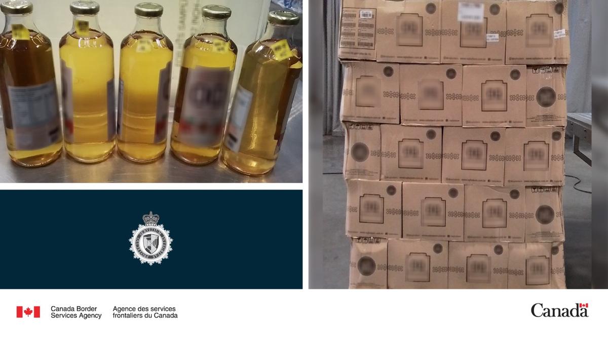 $2M Worth of Liquid Meth Hidden in Juice Bottles Intercepted at Vancouver-Area Port
