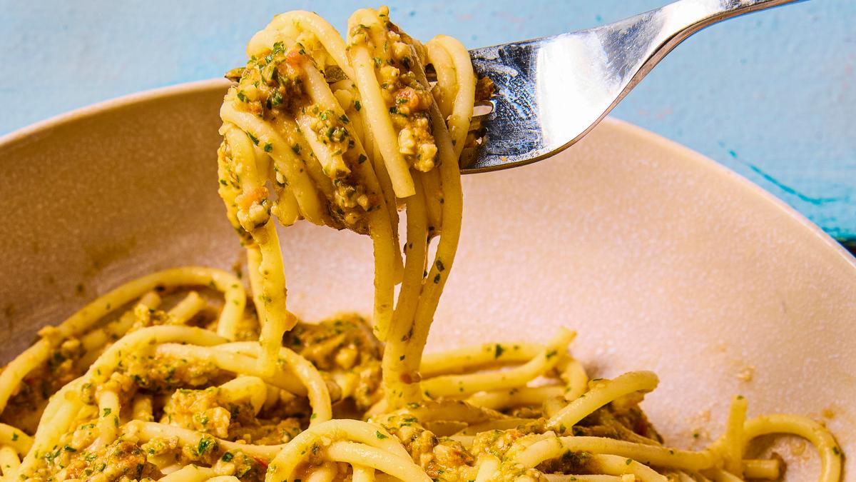 Salted Capers Are the Hallmark of Pesto Pantesco