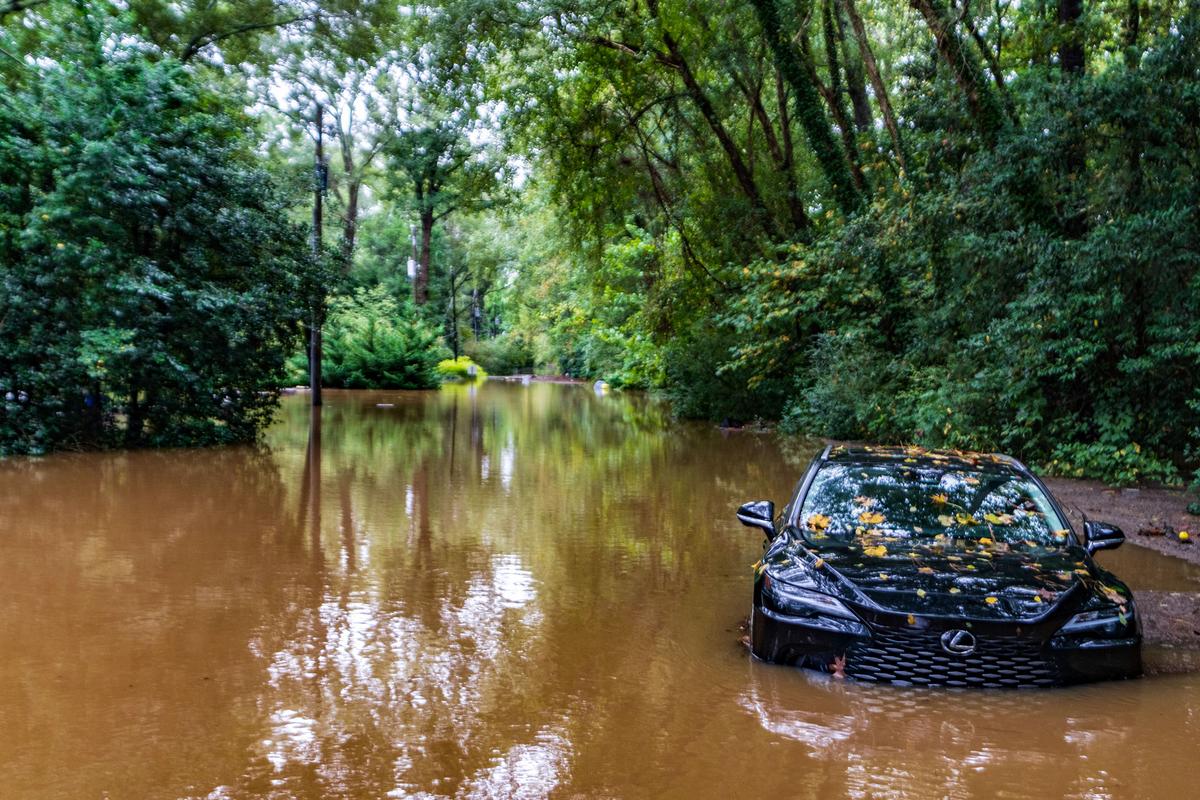 EVs Flooded During Hurricane Could Catch Fire, Officials Warn