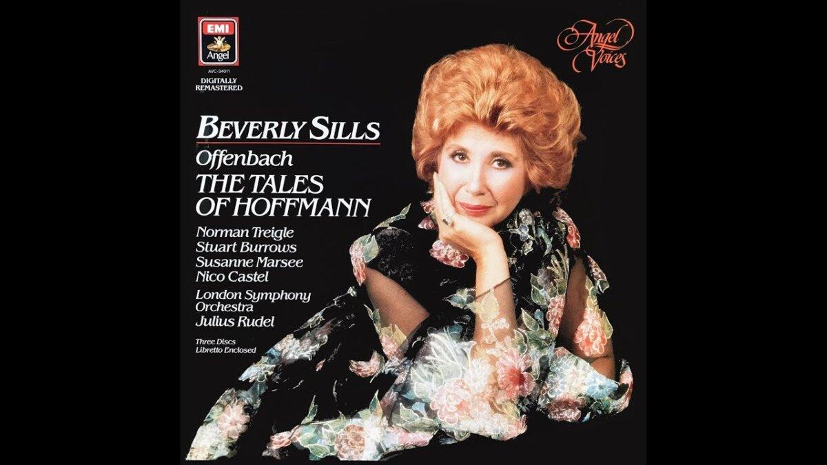 Album cover of “The Tales of Hoffmann” starring Beverly Sills. (Amazon)