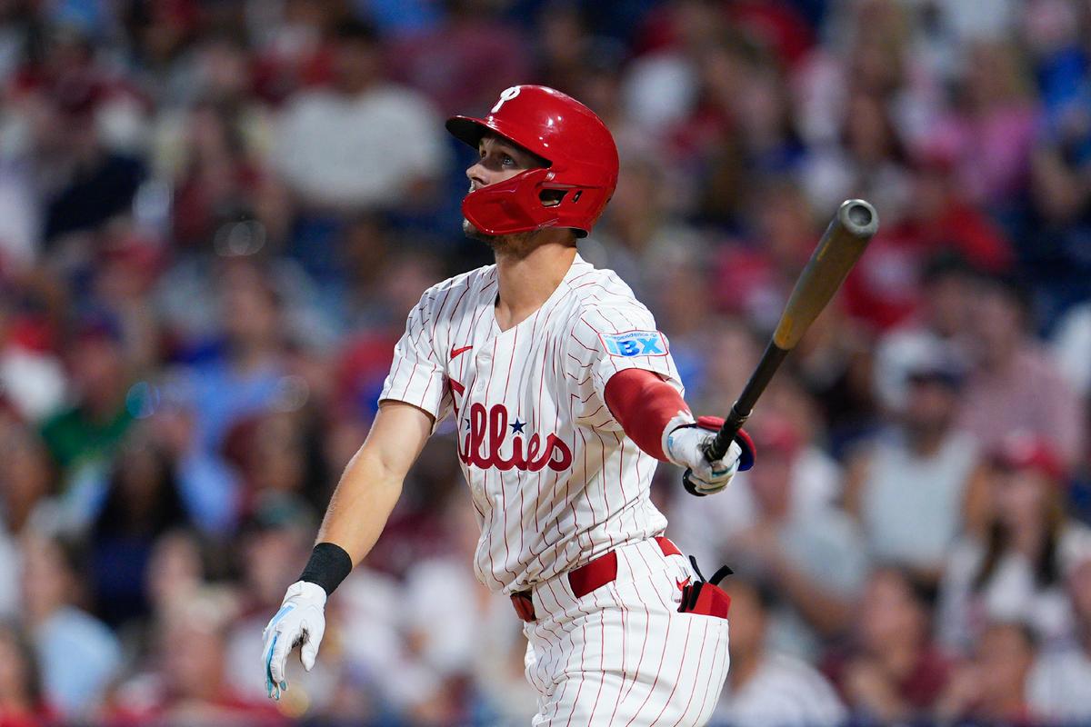 Schwarber Sets MLB Leadoff HR Mark, Stevenson Delivers Tiebreaking Hit as Phillies Top Rays 9–4