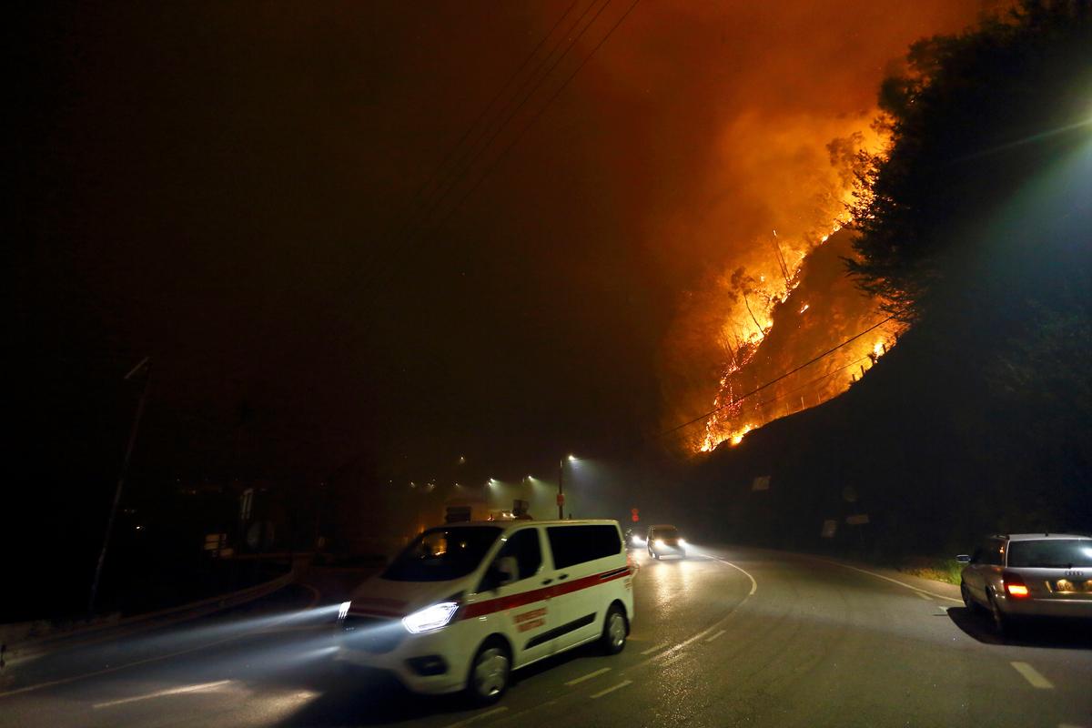 Portugal Declares State of Calamity as Wildfires Rage out of Control