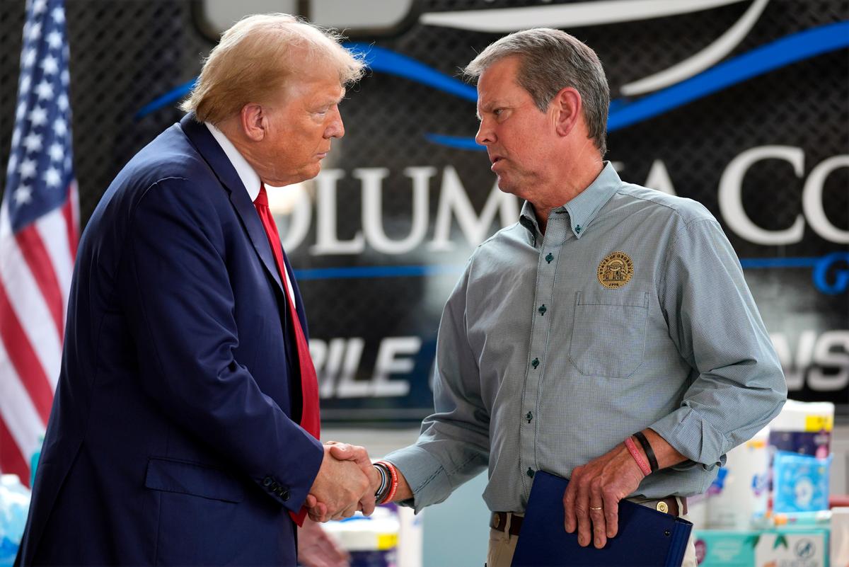 Trump and Kemp Make First Joint Appearance Since 2020