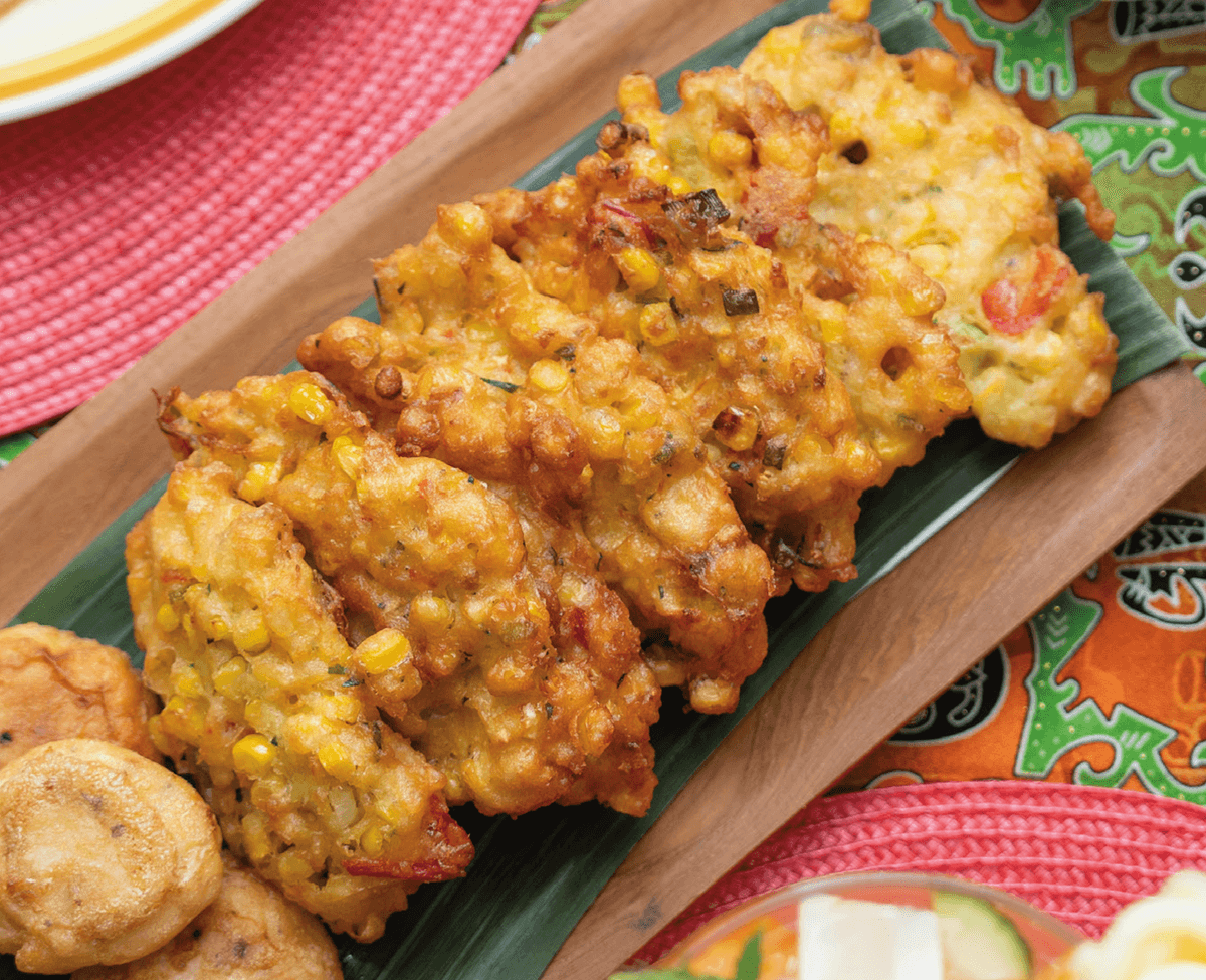 Shandra Woworuntu’s Dadar Jagung (Indonesian Corn Fritters With Shrimp)