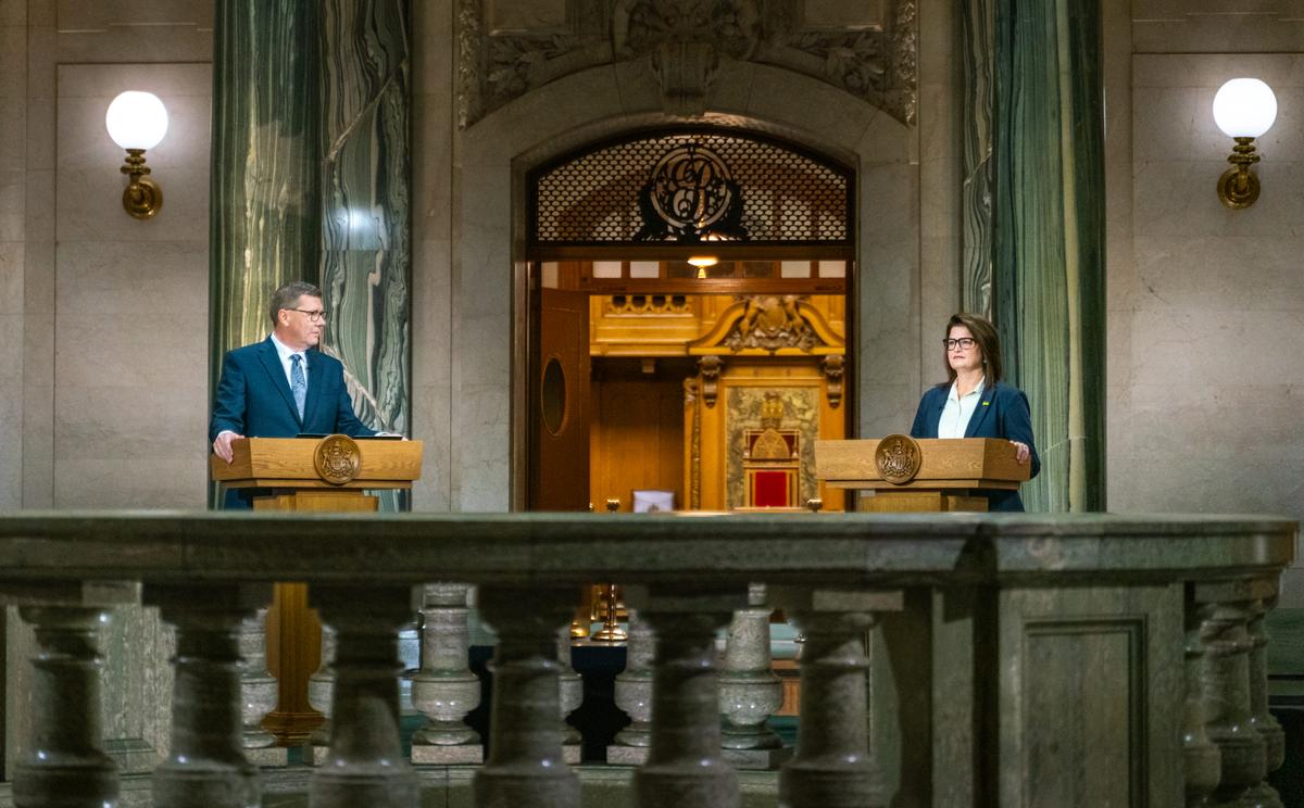 Party Leaders in Saskatchewan Debate Economy, Health Care, Policing