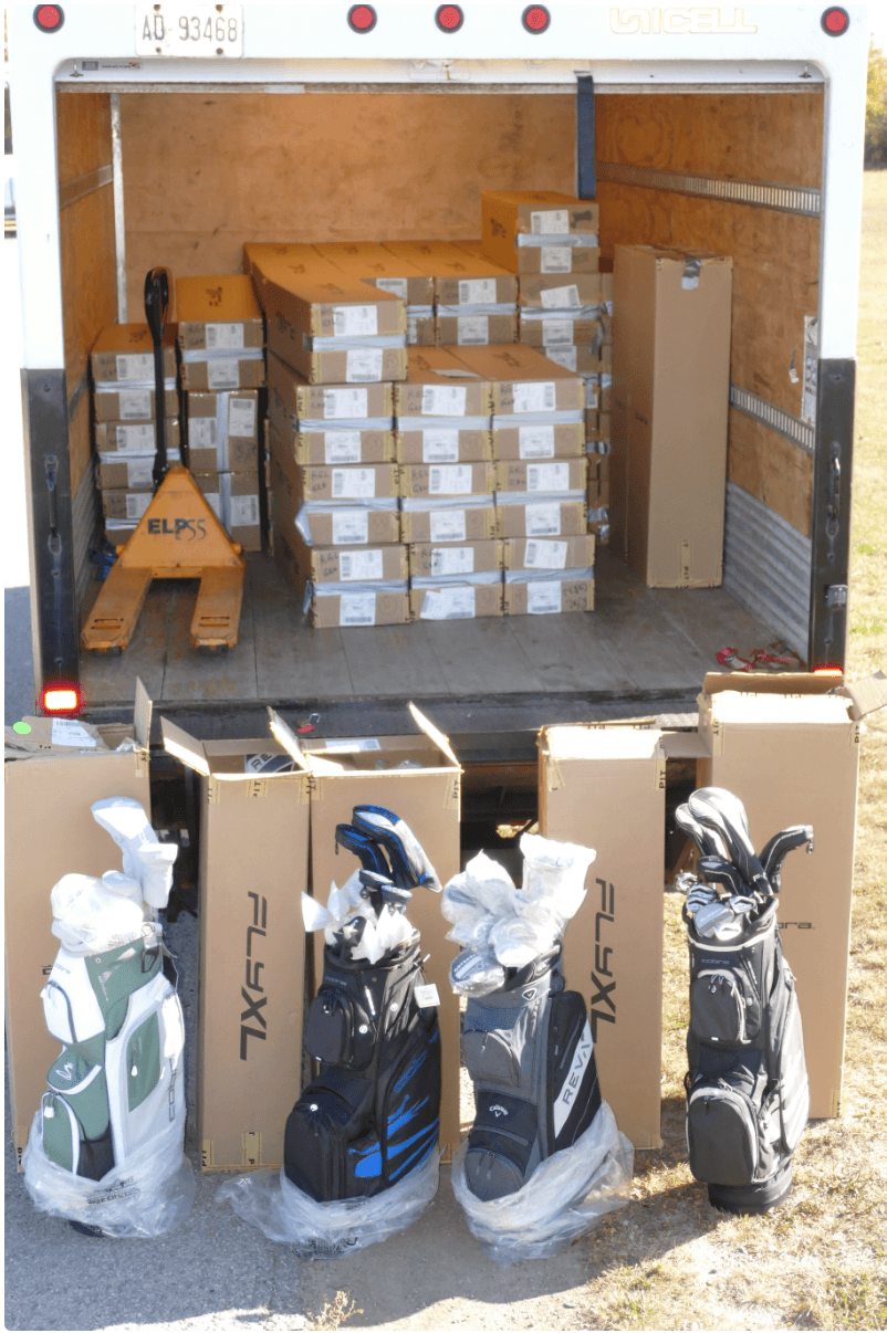 Police recovered more than $500,000 worth of goods after a string of thefts from Ontario golf courses. (York Regional Police photo)