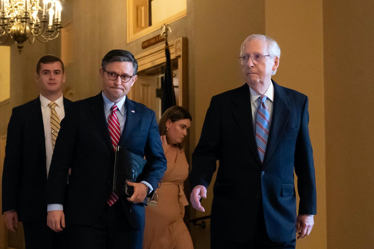 McConnell, Johnson Say Harris’s Words Risk Triggering Another Assassination Attempt on Trump