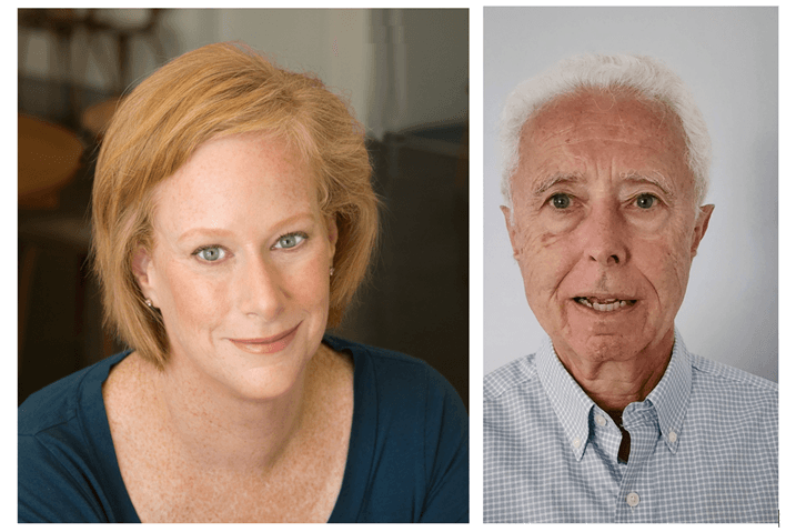 Co-authors Allison Gilbert and Pierre Lehu. (Rodale Books)