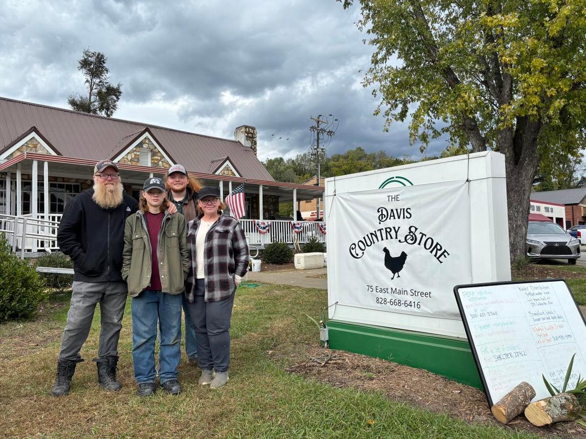 Family-Owned Country Store Serves as Beacon of Hope in Hurricane-Ravaged Old Fort