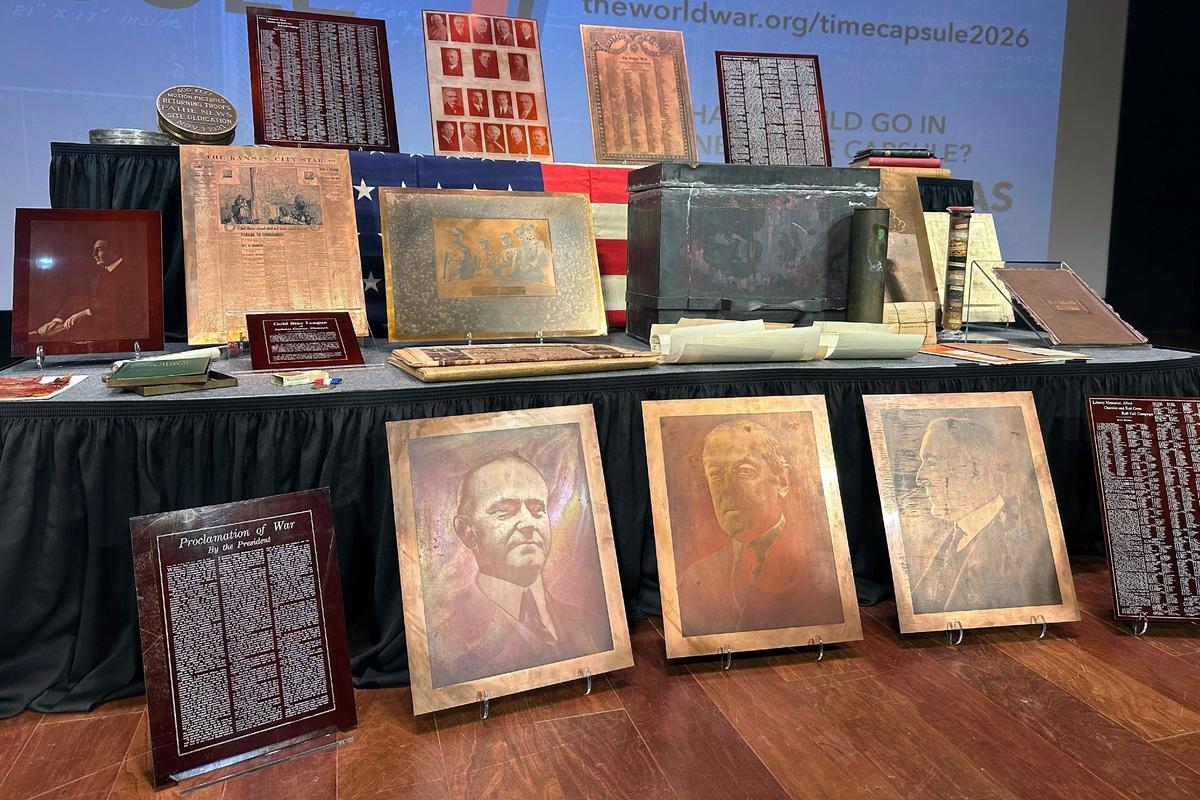Century-Old Time Capsule’s Contents Are Unveiled in Kansas City