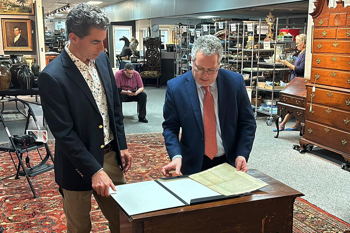 Rare Copy of US Constitution up for Auction Is Expected to Sell for Millions