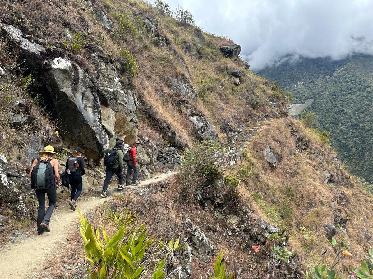 The hike to Machu Picchu. (Teresa Bergen)