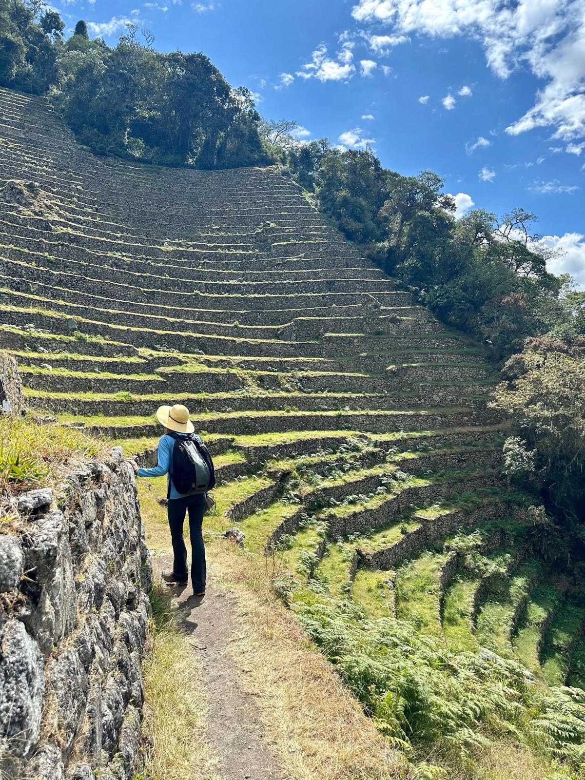 Machu Picchu sits at an altitude of about 7,970 feet above sea level. (Teresa Bergen)