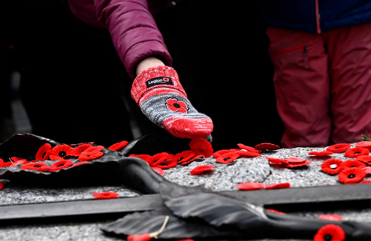 Canadians Across the Country Mark Remembrance Day
