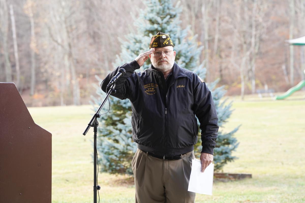 Mount Hope Residents Honor Service, Sacrifice on Veterans Day