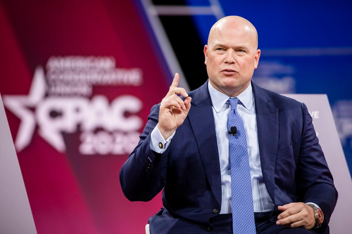 Trump Names Former AG Matthew Whitaker as US Ambassador to NATO