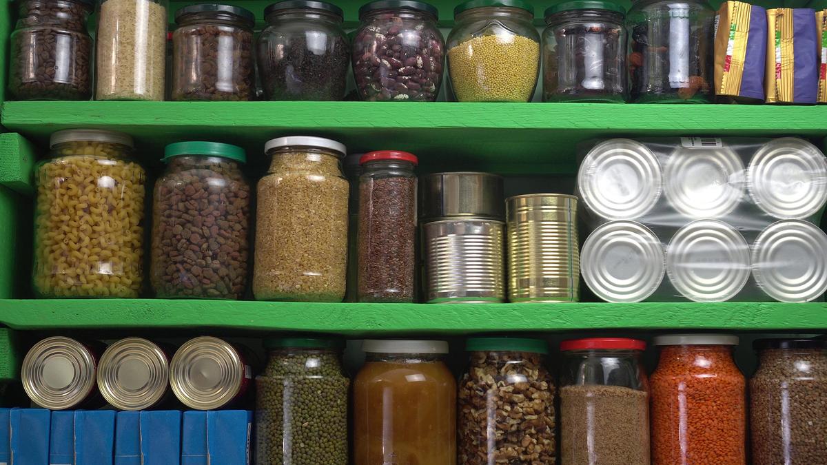A well-stocked pantry should include a variety of items for balanced nutrition, including carbohydrates, proteins, fats, and vitamins. (Fevziie/Shutterstock)