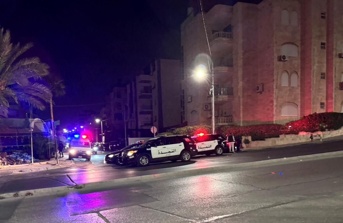 Gunman Shot Dead, 3 Police Injured in Shooting Near Israeli Embassy in Jordan