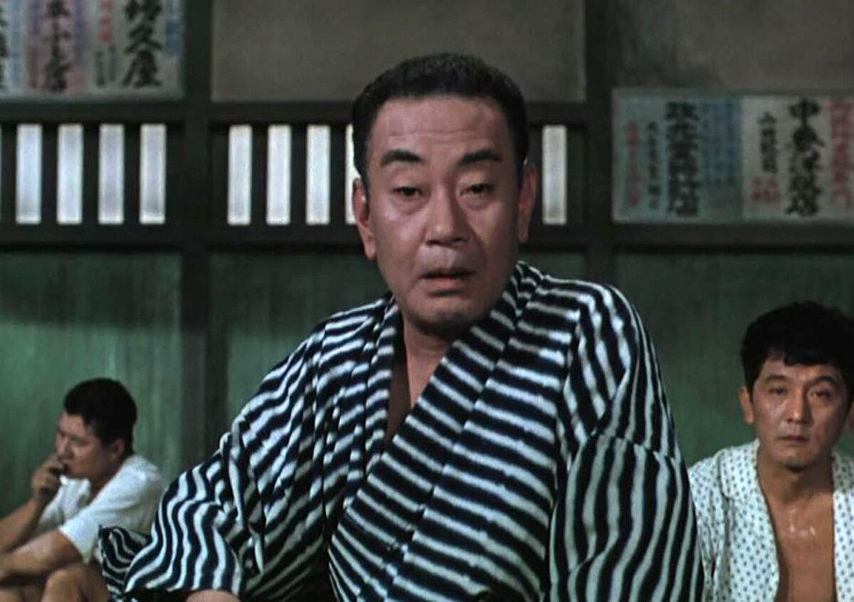 Ganjiro Nakamura (Komajuro Arashi), in “Floating Weeds.” (Daiei Film).