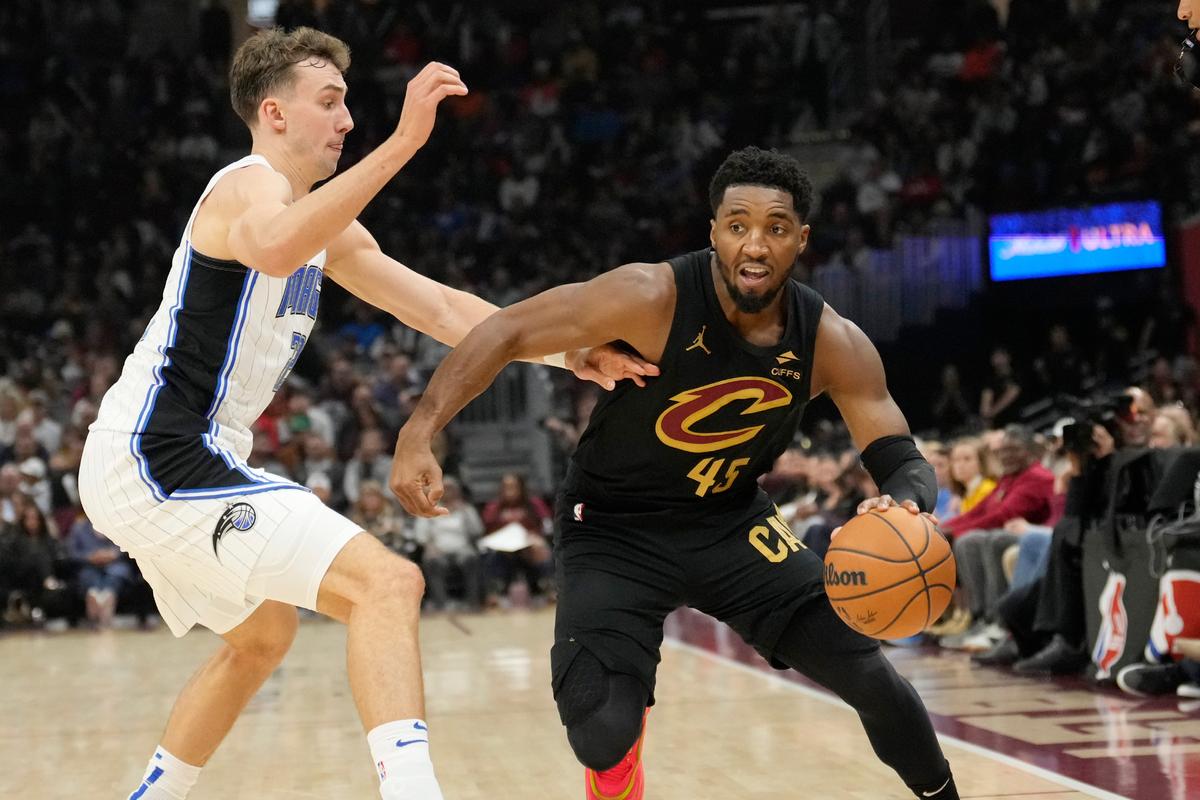 Garland Scores 25 Points, Cavaliers Improve to 6-0 With 120-109 Win Over Banchero-Less Magic