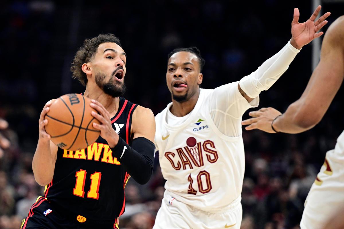 Trae Young’s 22 Assists Help Hawks Stun Cavaliers 135–124, Only Cleveland’s 2nd Loss This Season