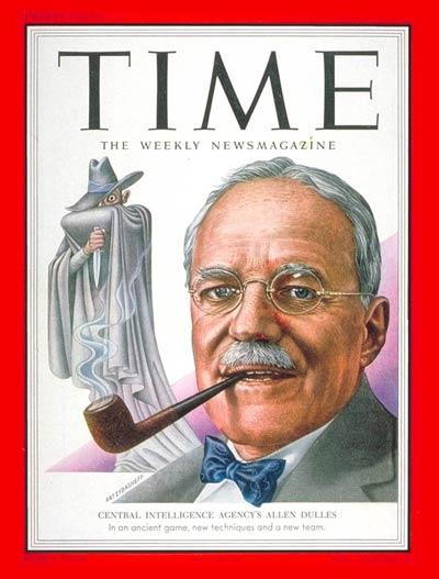 CIA director Allen Dulles on the cover of Time magazine in 1953. (Public Domain)