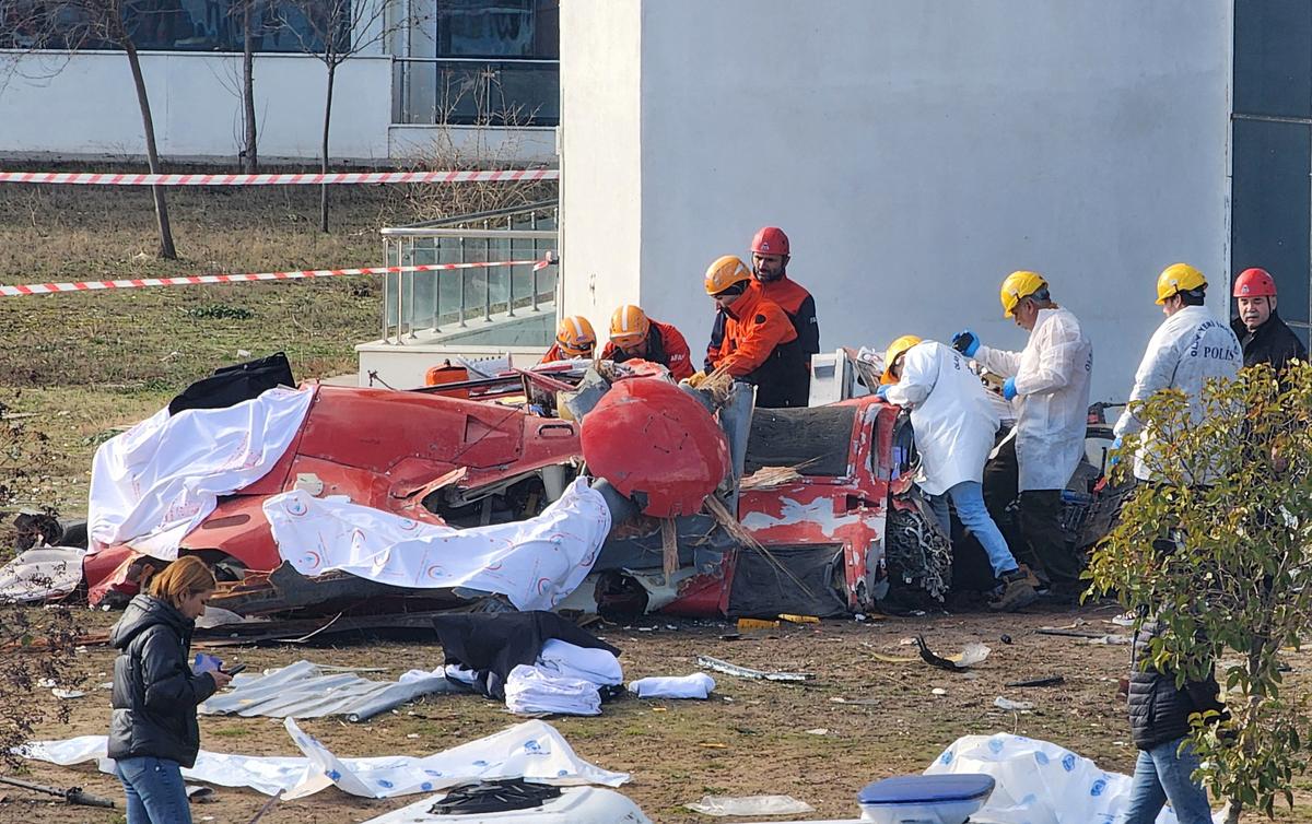 4 Killed in Helicopter Crash at Turkish Hospital