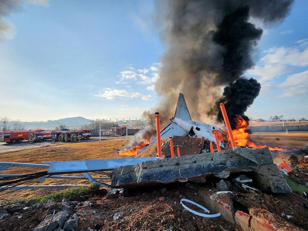 Officials Say Bird Strike Warning Sent Out Minutes Before South Korean Plane Crash