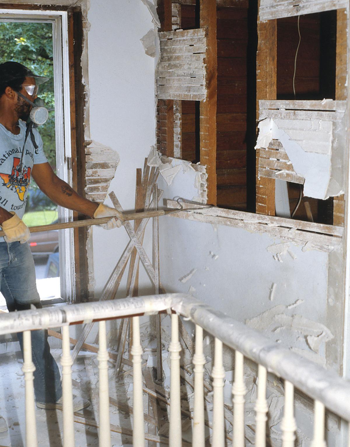 Demolish Plaster Walls