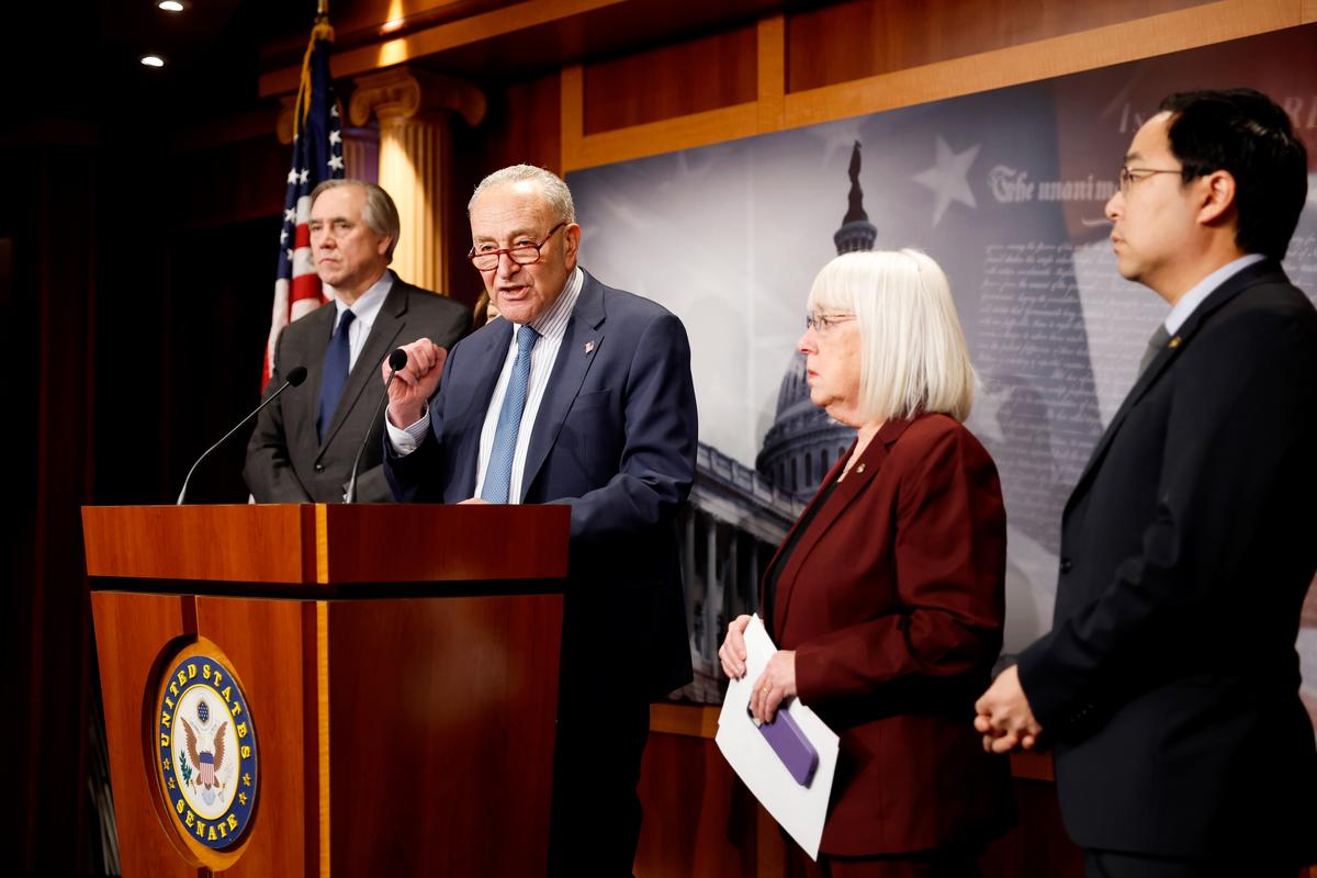 Senate Democrats Challenge Legality of White House’s Federal Assistance Freeze