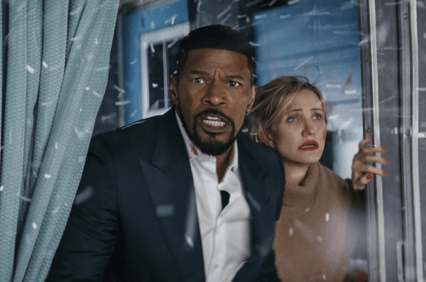 Matt (Jamie Foxx) and Emily (Cameron Diaz), in "Back in Action." (Chernin Entertainment)