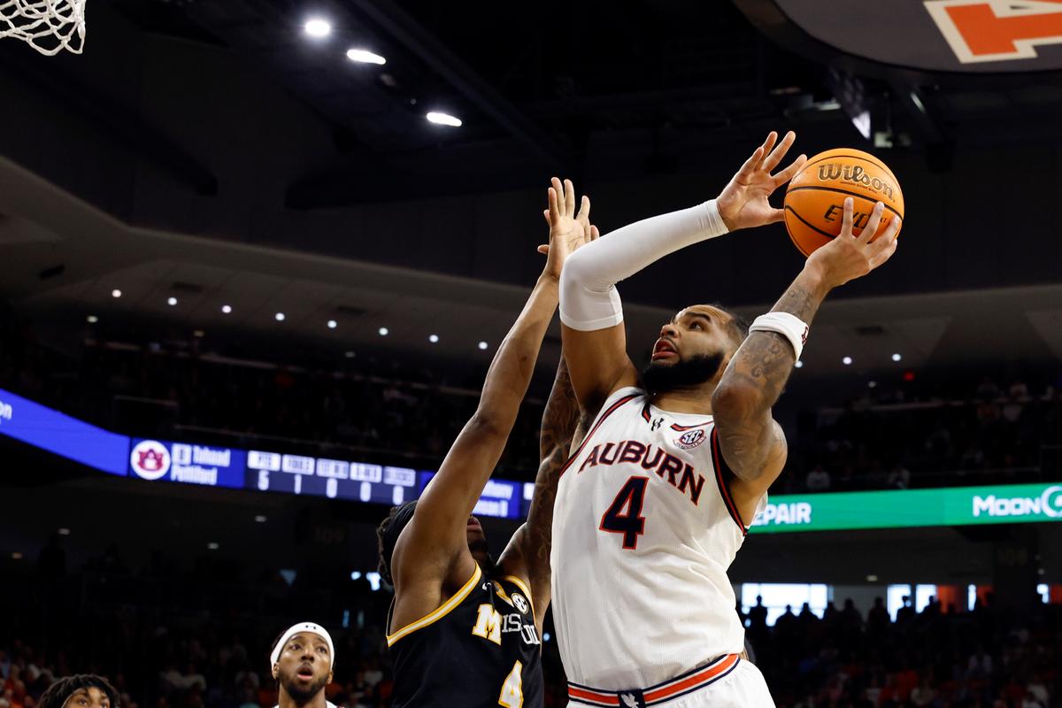 Auburn’s Broome Suffers ‘Significant’ Ankle Sprain in Comeback Win Over South Carolina