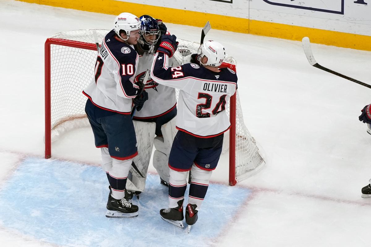 Blue Jackets Win 4th Straight for First Time This Season, Beat Blues 2–1