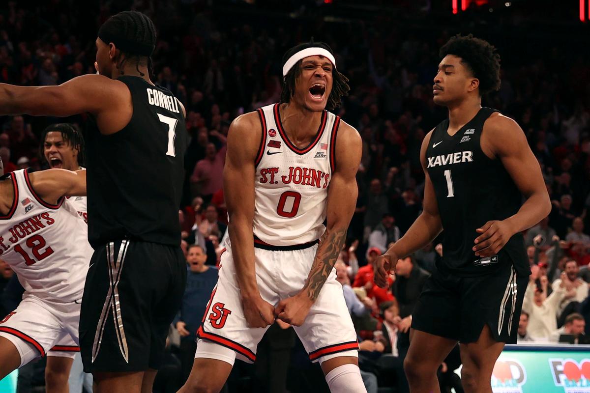No. 20 St. John’s Rallies Past Xavier 79–71 in Overtime Behind Ejiofor and Richmond