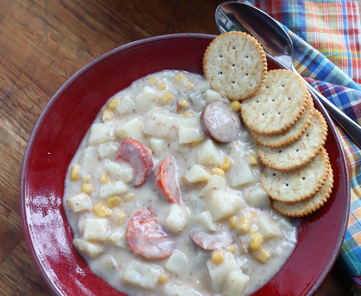 Come Home to a Heart-Warming Bowl of Cheesy Potato Soup