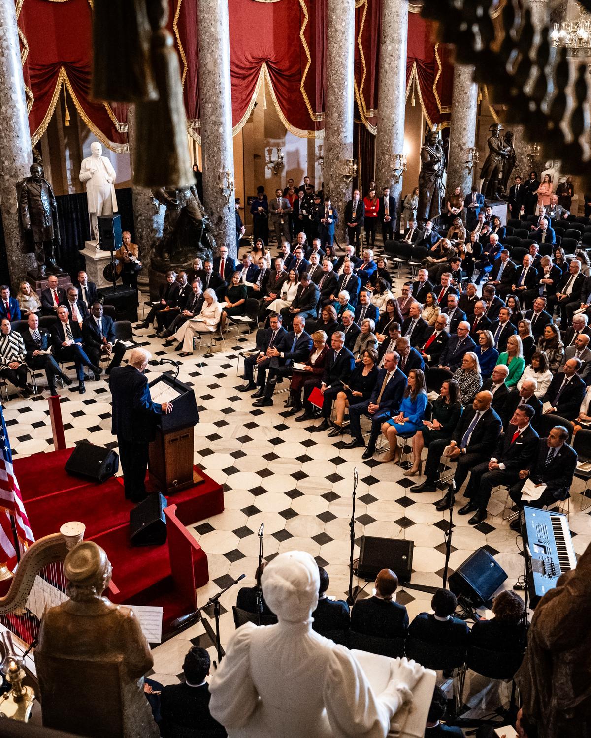 Day in Photos: National Prayer Breakfast, Turkey Earthquake Anniversary, and Elephants at a Kenyan Conservancy