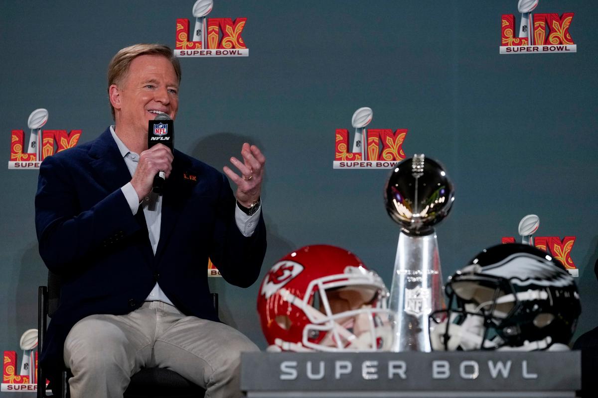Roger Goodell Says Perception That Officials Favor the Chiefs Is a ‘Ridiculous Theory’
