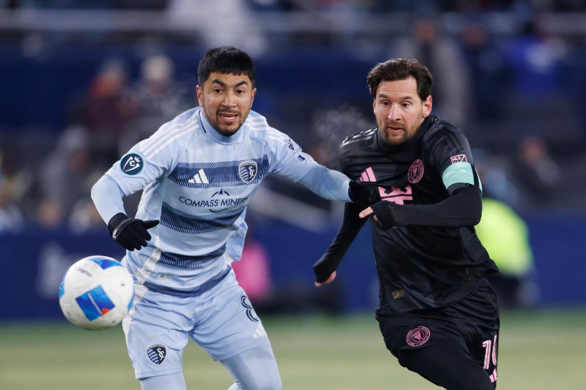 Messi’s 56th Minute Goal Gives Inter Miami 1–0 Win Over Sporting KC in Champions Cup