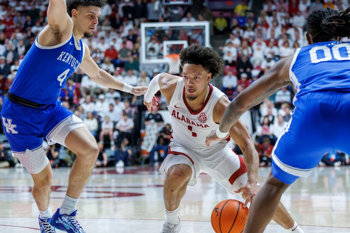 Sears Scores 30 and No. 4 Alabama Bounces Back After 2 Losses With 96–83 Win Over No. 17 Kentucky
