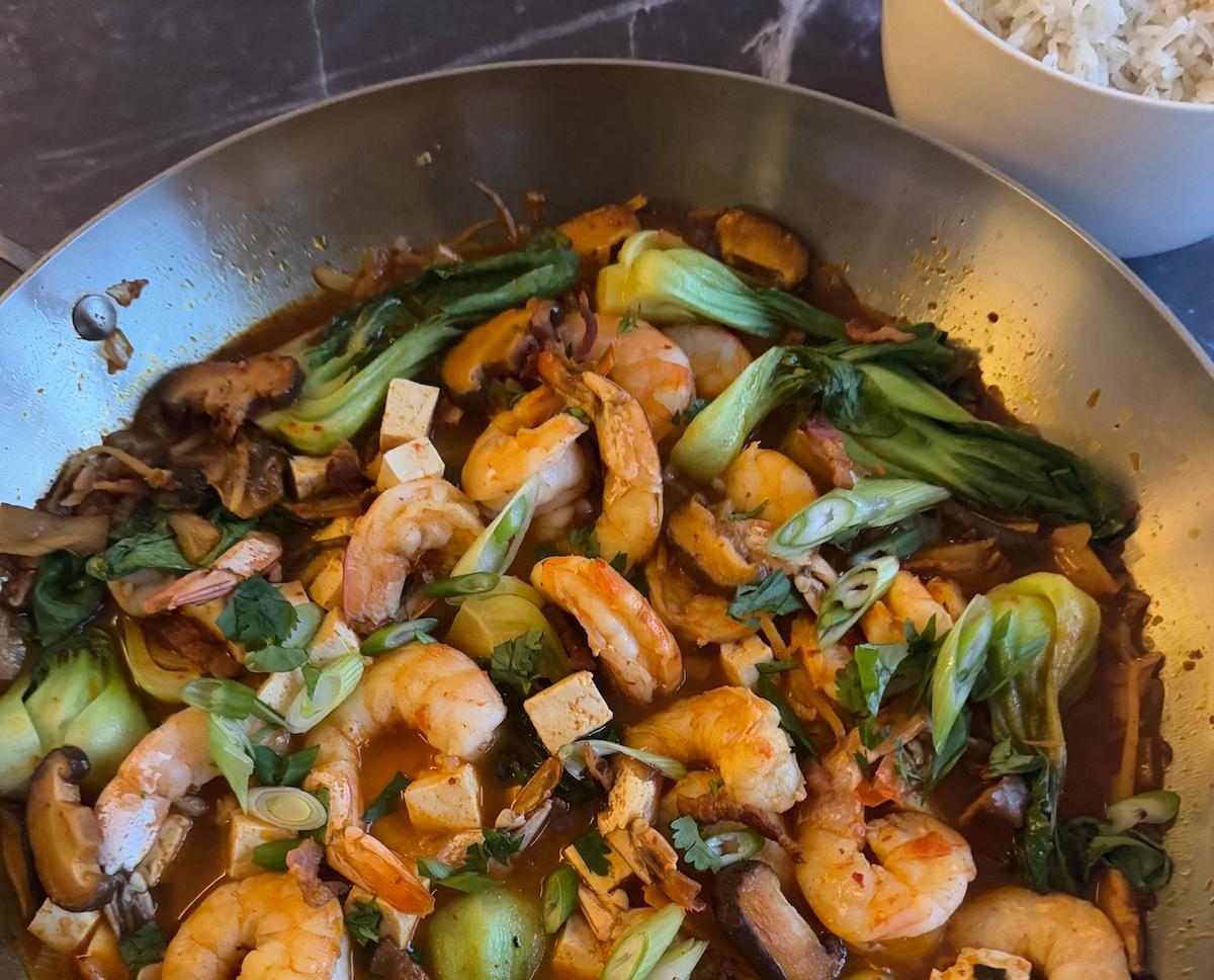 Kimchi Adds Healthy Component to Delicious Weeknight Dinner