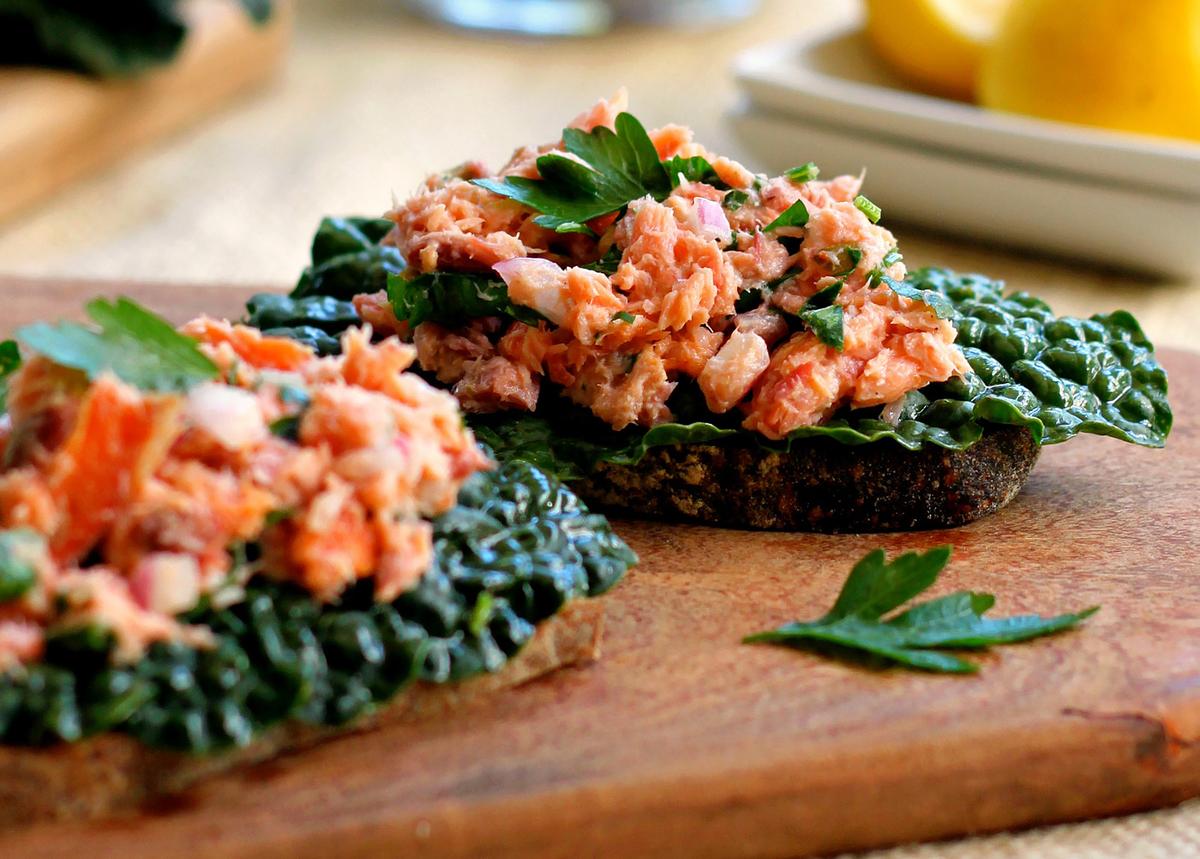 Warm-Smoked Salmon Makes a Healthy and Satisfying Tartine