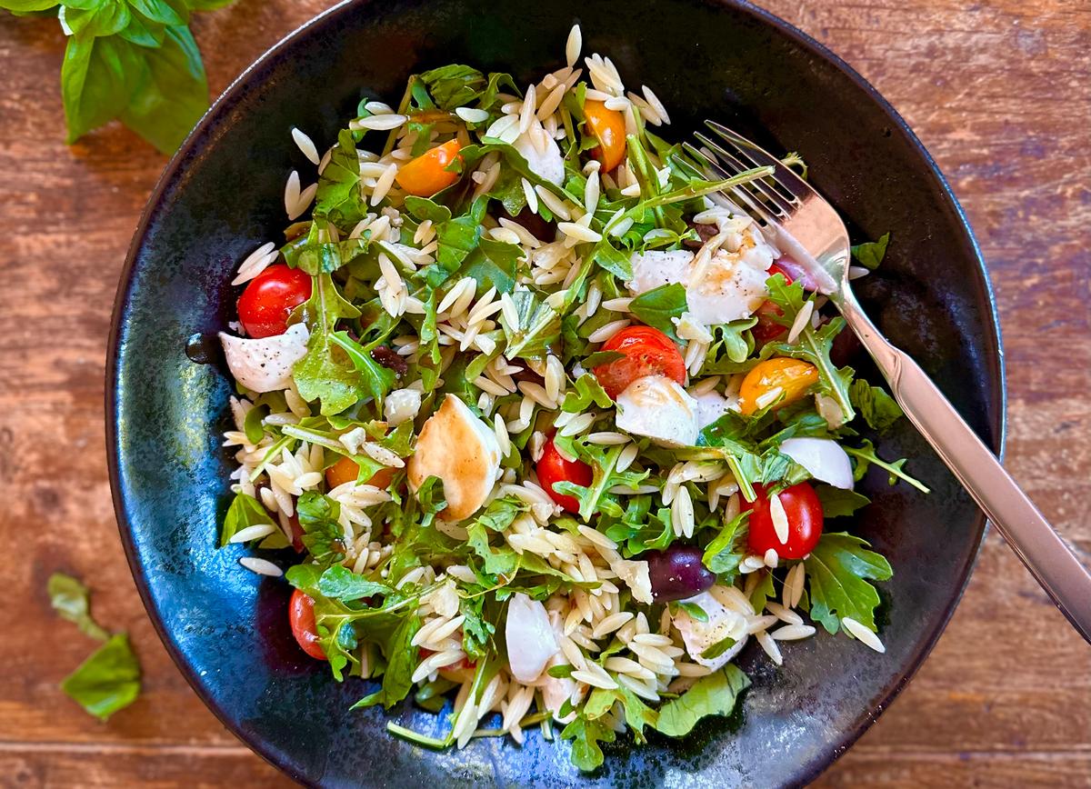 Boost Your Chicken Salad With Orzo