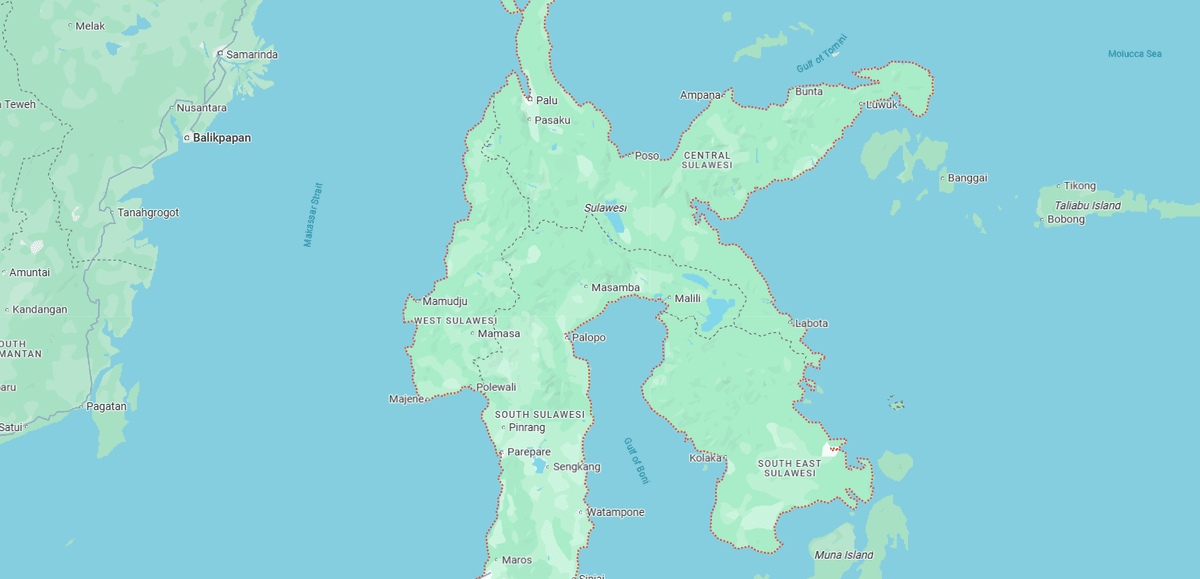 5.8 Magnitude Quake Rocks Indonesia’s Sulawesi Island